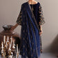 FCC ZC-151m  Embroidered Velvet Three piece With Velvet Shawl  Winter Collection