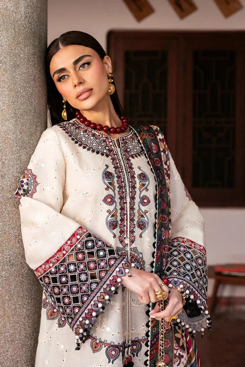 Jazmin Embroidered lawn Three Piece JZ-12