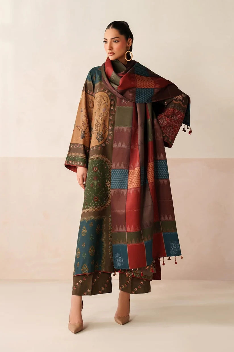 Baroque 2110 printed three piece