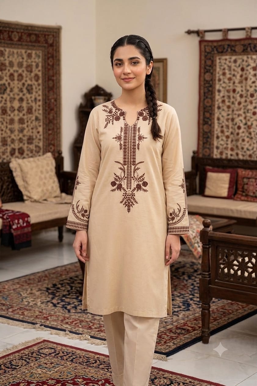 Izel D-347 Embroidered Two Piece Lawn Collection