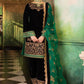 Zaianab Chottani  ZC-216 Embroidered Velvet Three piece  Winter Collection