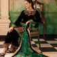Zaianab Chottani  ZC-216 Embroidered Velvet Three piece  Winter Collection