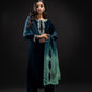 FCC ZC-16 B Embroidered Velvet Three piece  velvet Collection