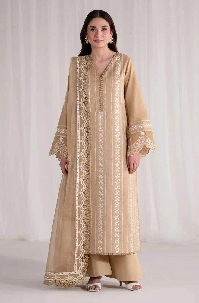 sapphire Embroidered lawn Three Piece SP-138 Skin