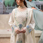 Chikenkari Qalamkar Embroidered lawn Three Piece QL-1024