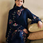 Zara Shah Jhan Embroidered lawn Three Piece ZSJL-15 Blue