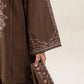 Beechtree Embroidered Dhanak Three Piece D-70