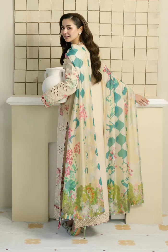 Maryam N Maria Embroidered lawn Three Piece MNM-363