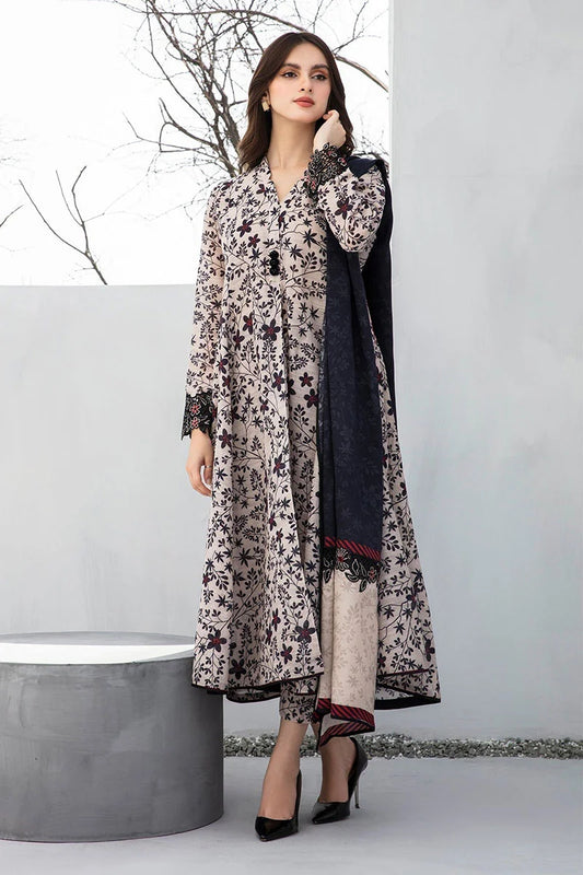 Baroque D-800 Printed three  piece