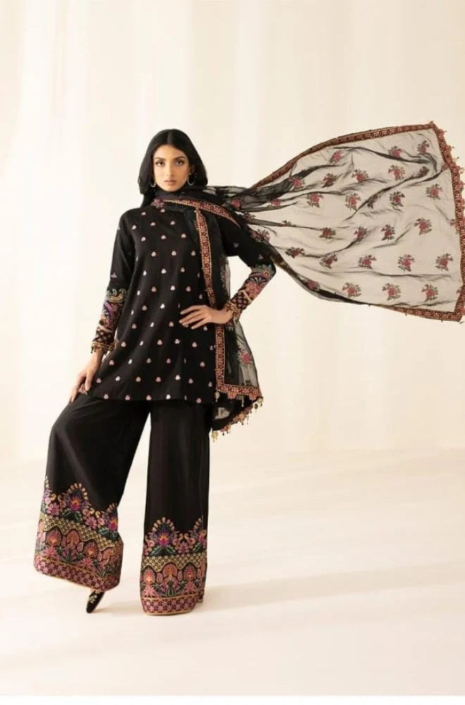 Sapphire Embroidered lawn Three PieceSP-254