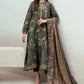 Baroque D-63  Printed three  piece suit