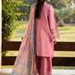 Binilyas Embroidered Dhanak Three Piece D-143