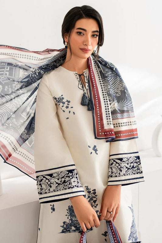 Jazmin Embroidered lawn Three Piece JZ-409