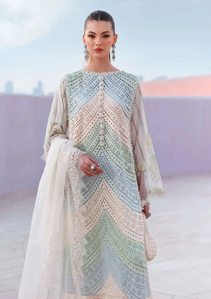 Maria-B Lawn Chikenk-Kari Three Piece MB-12