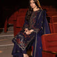 Asim jofa Embroidered Dhanak Three Piece AJ-31