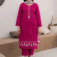 Zarashahjhan Embroidered Dhanak Three Piece COCO-163