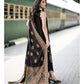 Izel Embroidered Dhanak Three Piece D-90