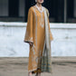 Izel Embroidered Dhanak Three Piece D-92