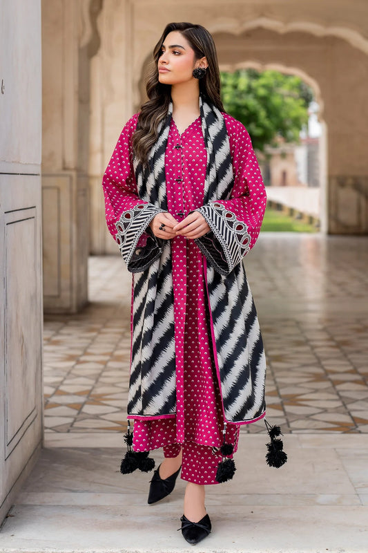 Baroque D-240 Printed three  piece ( winter )
