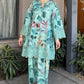 fcc-1092 Printed Airjet Viscous Silk Two piece