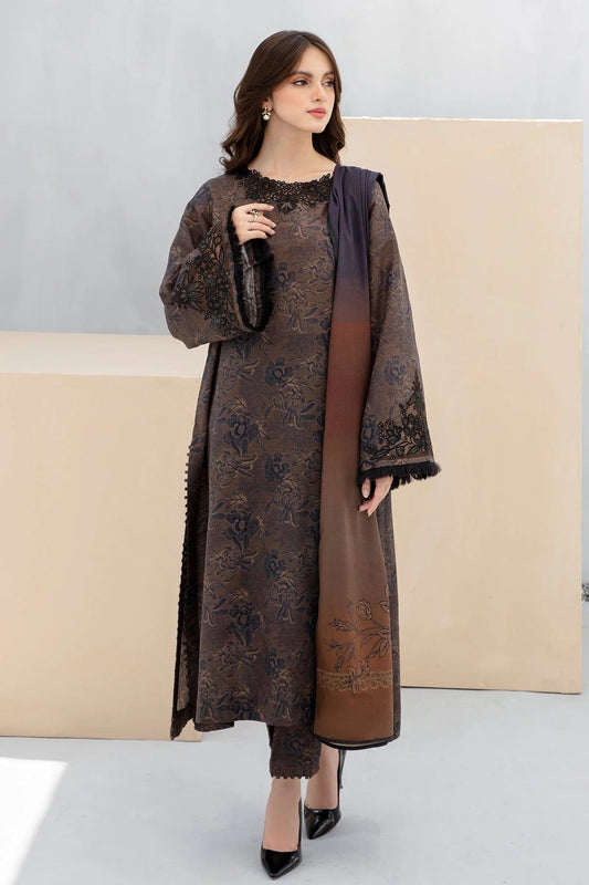 Baroque D-804 Printed three  piece