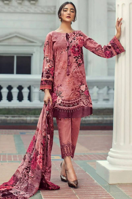 Jazmin Three Piece Lawn Collection (D#983-T)