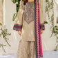 jazmin  Embroidered three  piece suit D-303