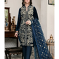 FCC ZC-905 Embroidered Velvet Three piece  Winter Collection