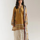 Ethnic Embroidered Dhanak Three Piece ET-415