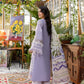 EID COLLECTION Elaf lavender love ChikenKari Embroidered Three Piece Lawn Collection