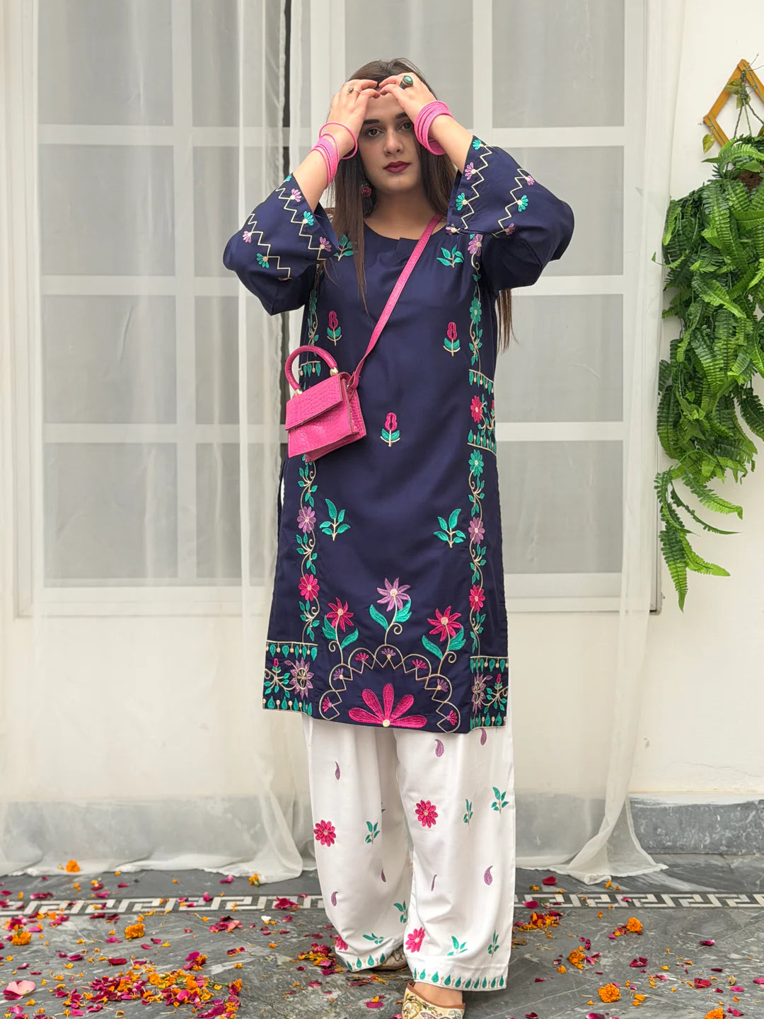 Urge D-317  Embroidered Two Piece Lawn Collection