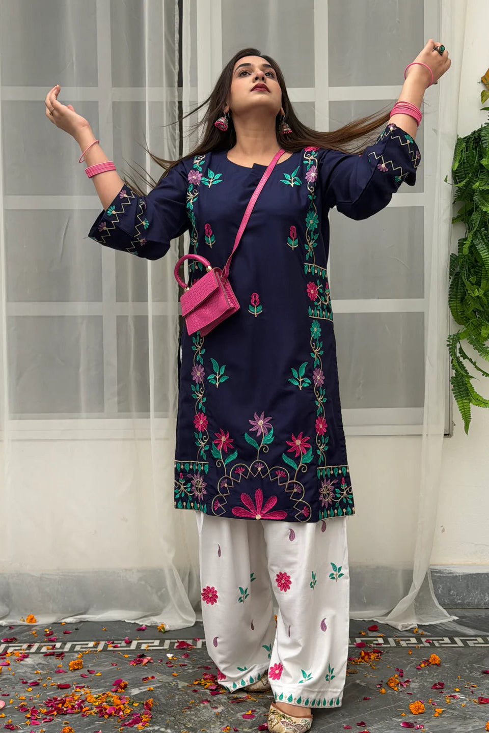 Urge D-317  Embroidered Two Piece Lawn Collection