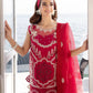 PARISHAY Summer 3PC Lawn Embroidered Suit - PR-284