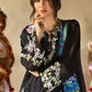 Mushq Embroidered Dhanak Three Piece MQ-404