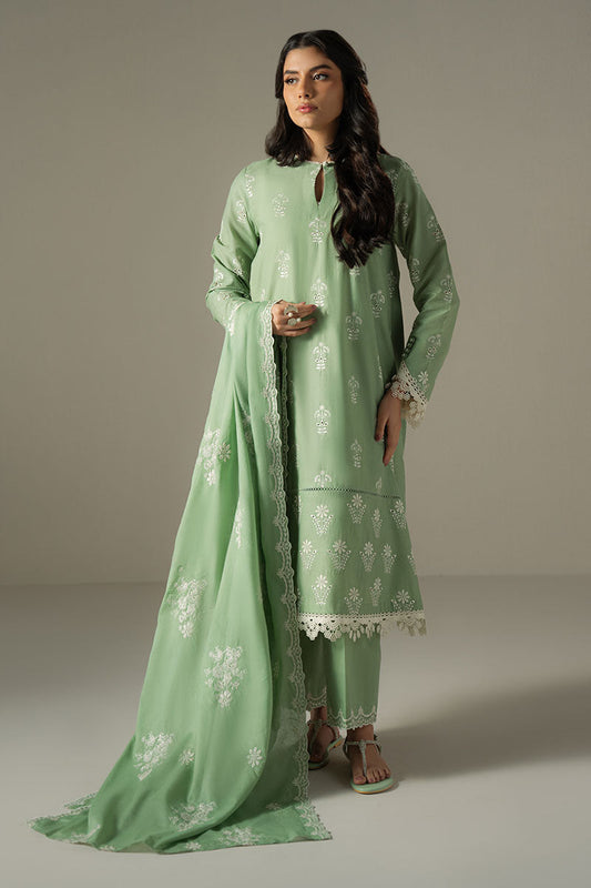 IZEL  Embroidered lawn Three Piece IZ-131