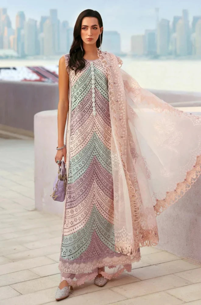 Maria-B Lawn Chikenk-Kari Three Piece MB-13