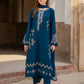 sapphire Embroidered lawn Three Piece SP-307 Zinc