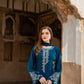 sapphire Embroidered lawn Three Piece SP-307 Zinc
