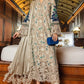 Maria B Embroidered Dhanak Three Piece MB-410