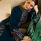Zara Shah Jhan Embroidered Lawn Three Piece ZSJ-845 Blue