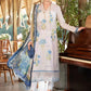 Maria B Chikenkari Embroidered lawn Three Piece MB-0126