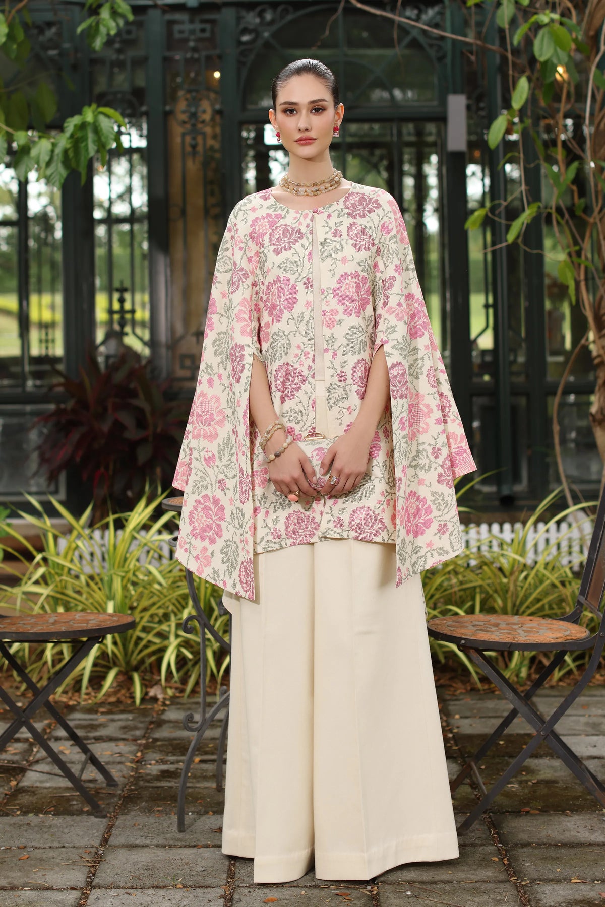Bareeze D-402 Embroidered Dhanak Three Piece Winter Collection