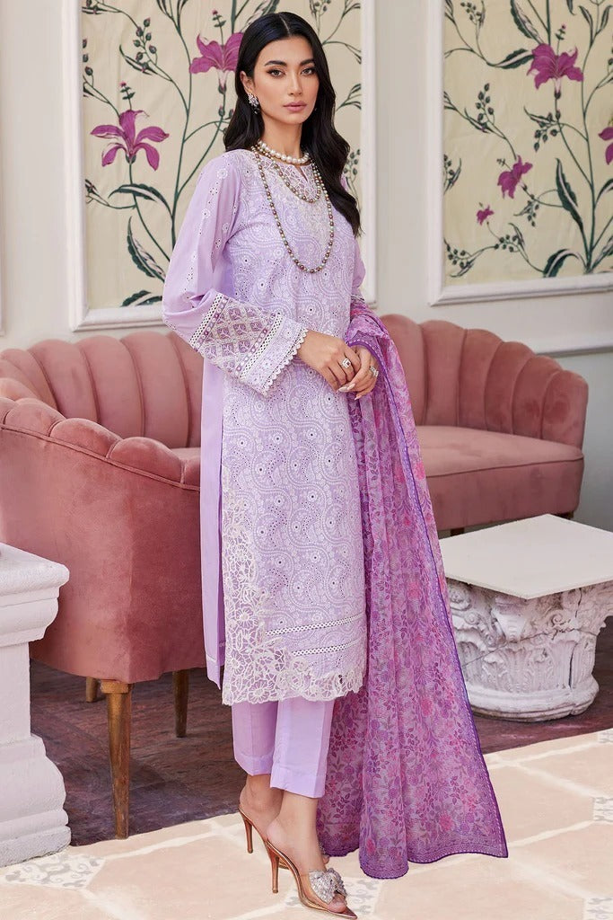 Saffana Embroidered Lawn Three Piece SF-926