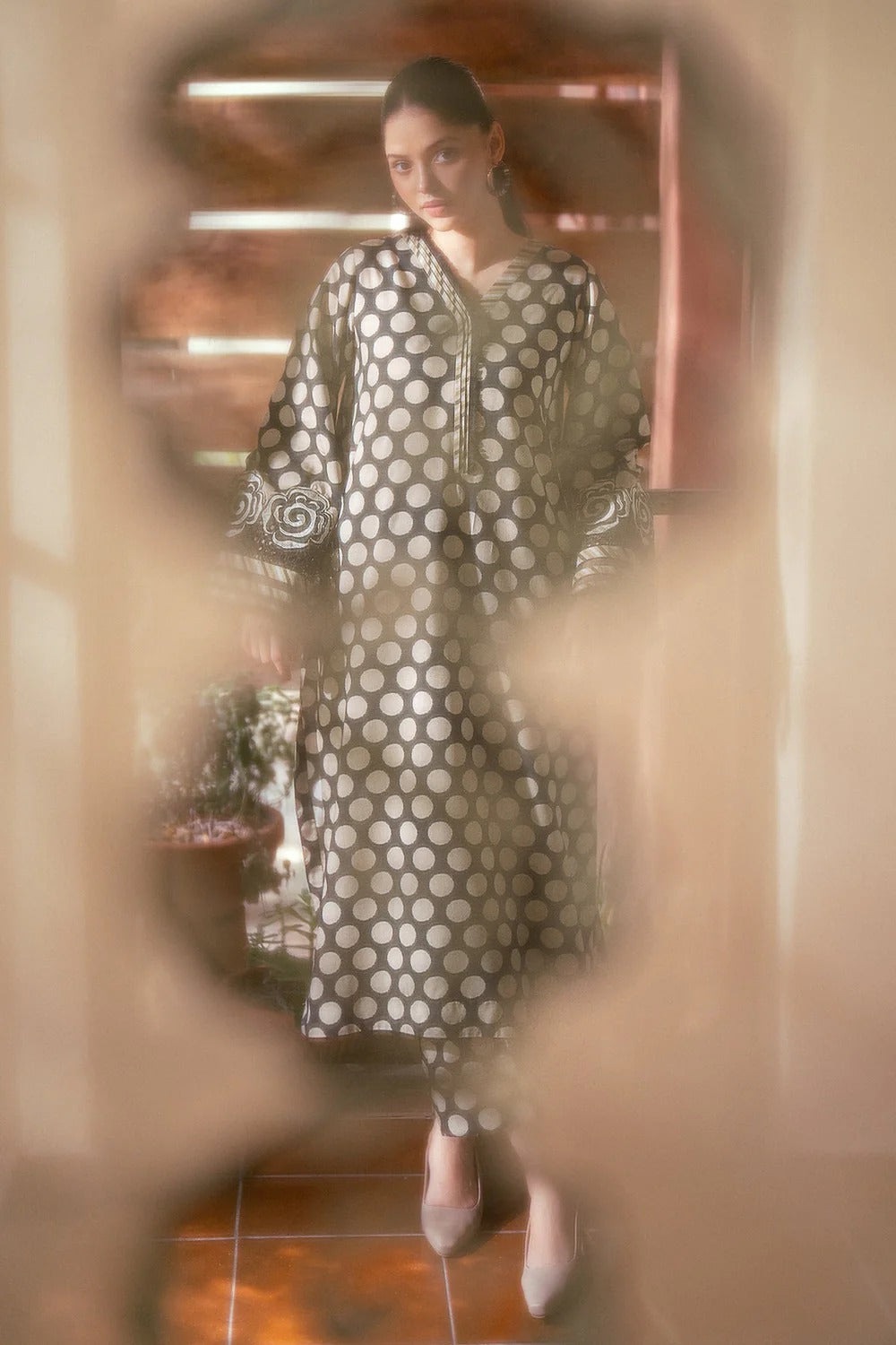 Baroque D-101 Printed three piece winter suit