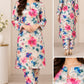 fcc-732 Printed Airjet Viscous Silk two Piece