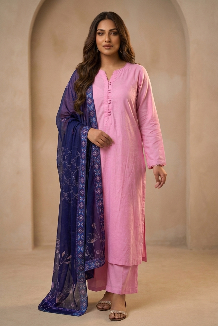 femalechoice Fcc-10 Lawn Three Piece