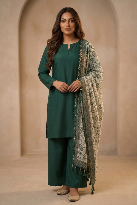 femalechoice Fcc-12 Lawn Three Piece