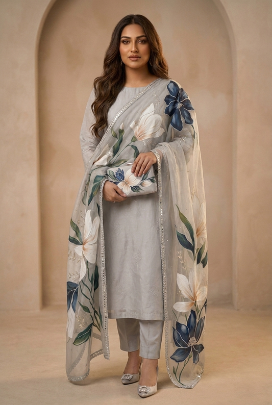femalechoice Fcc-13 Lawn Three Piece