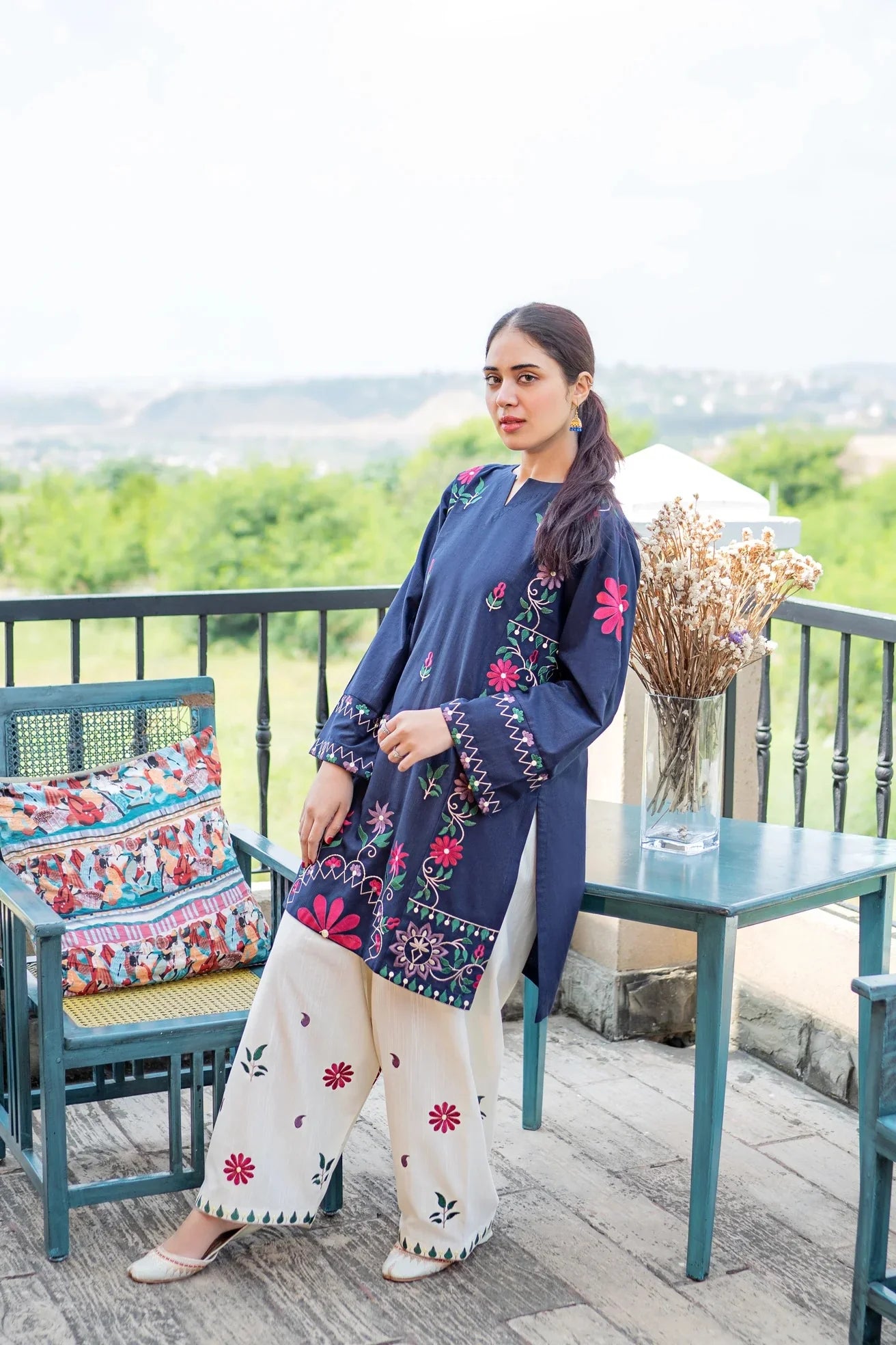 Urge D-317  Embroidered Two Piece Lawn Collection
