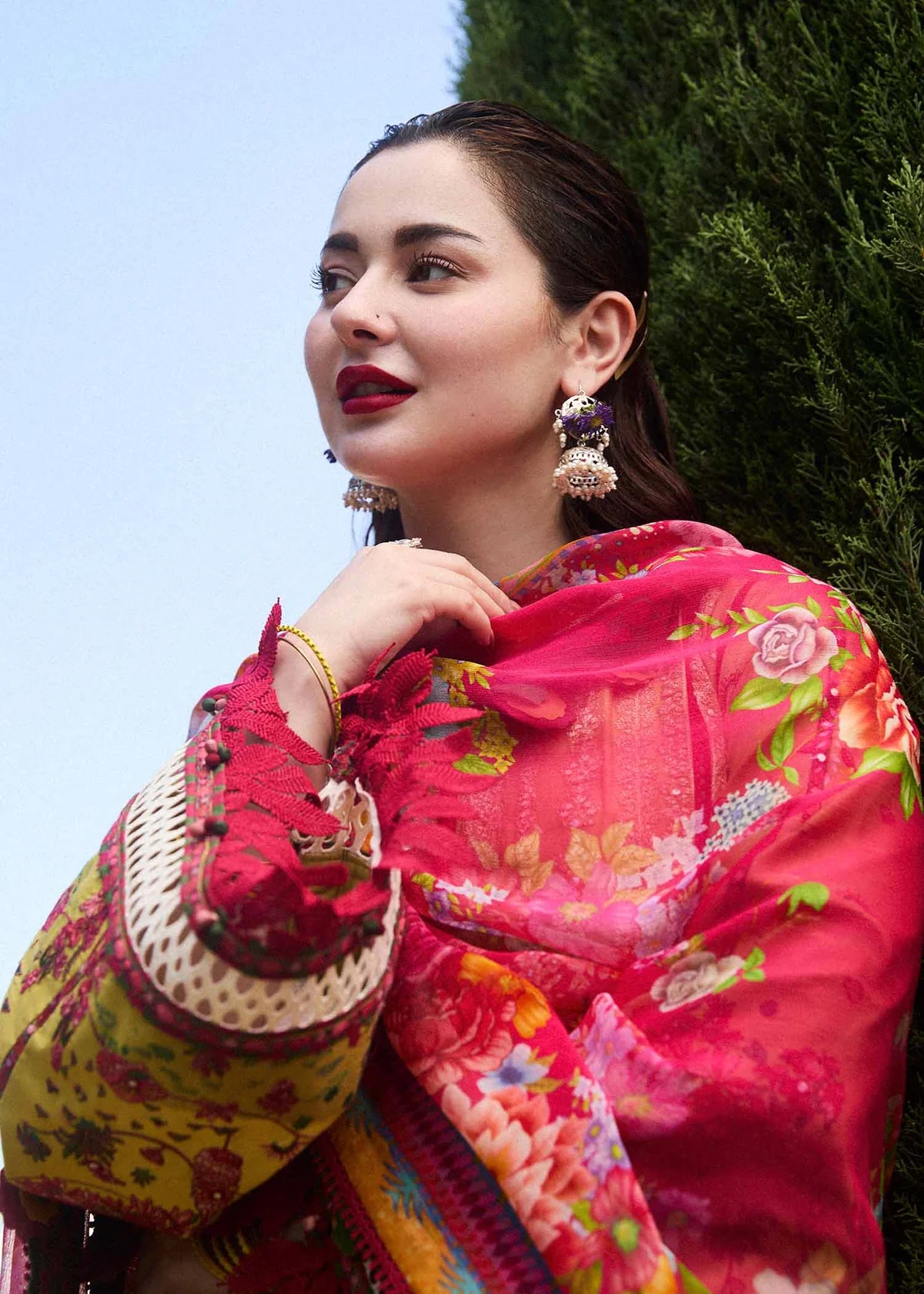 Hussain Rehar Embroidered lawn Three Piece HR-289